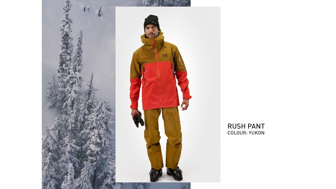 Arc'teryx | Rush Pant Men's - Yukon - YouTube