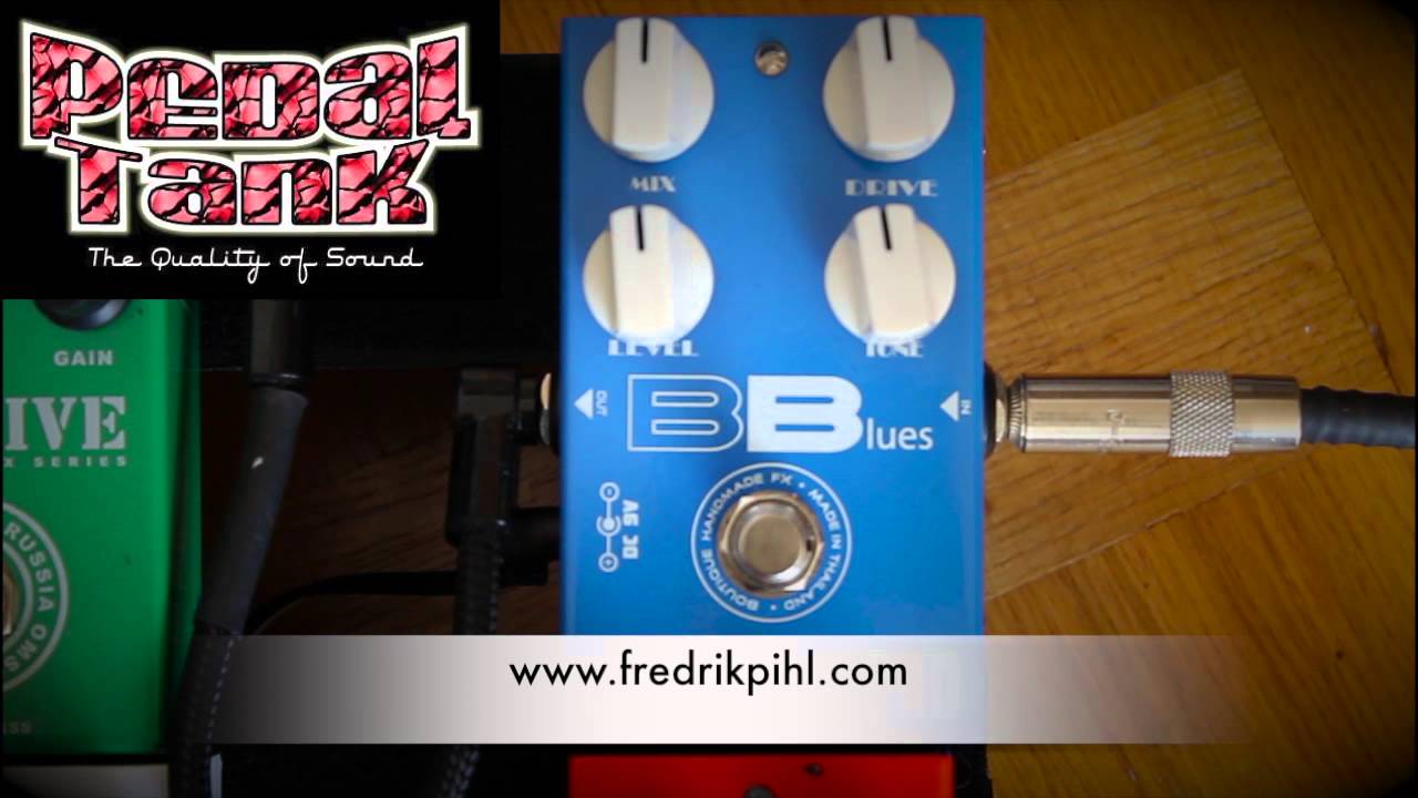 Pedal Tank - Bblues Overdrive Pro pedal demo - YouTube