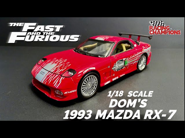 Dom's 1993 Mazda RX-7 1:18 Scale From The Fast and The Furious