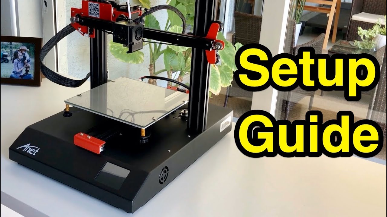 Anet ET4 3D Printer - Setup Guide - YouTube