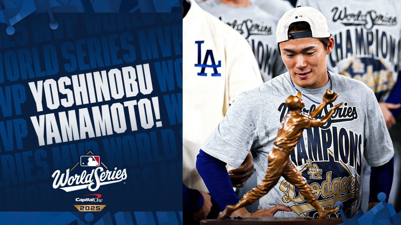 Yoshinobu Yamamoto is named 2025 World Series MVP after WINNING 3