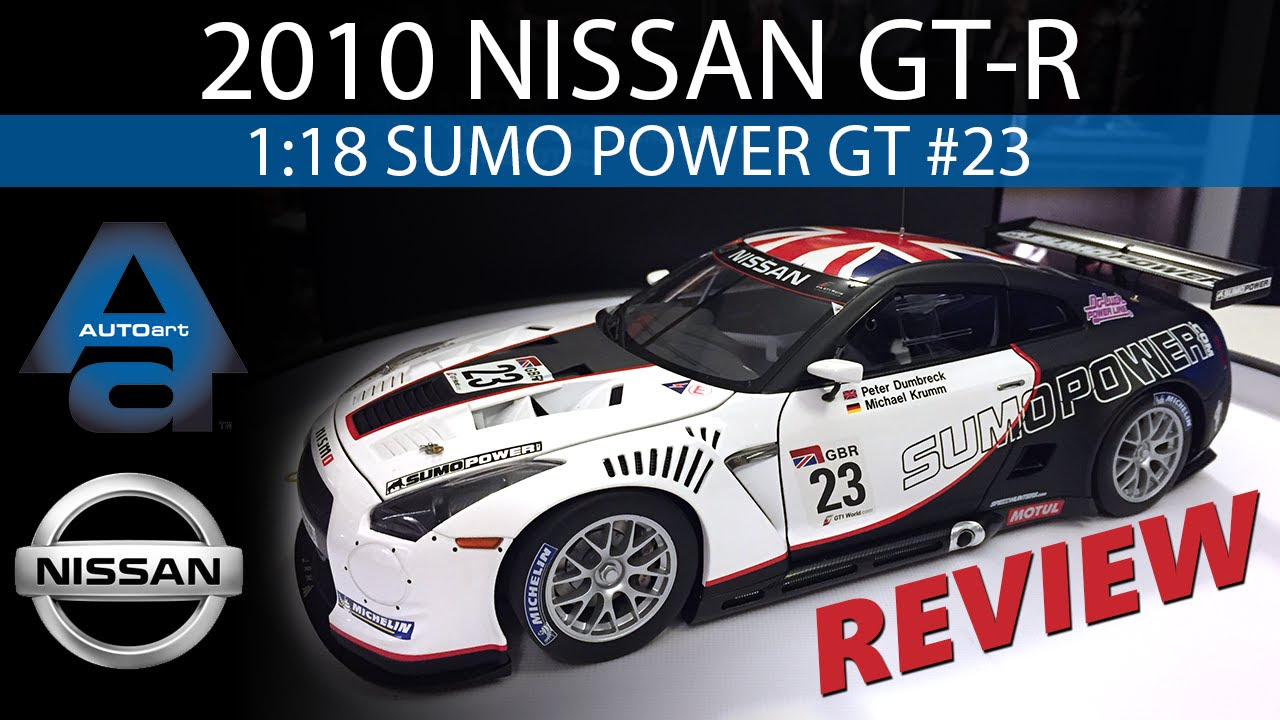 1:18 AUTOart Nissan GT-R - FIA GT1 World Championship 2010 - Sumo