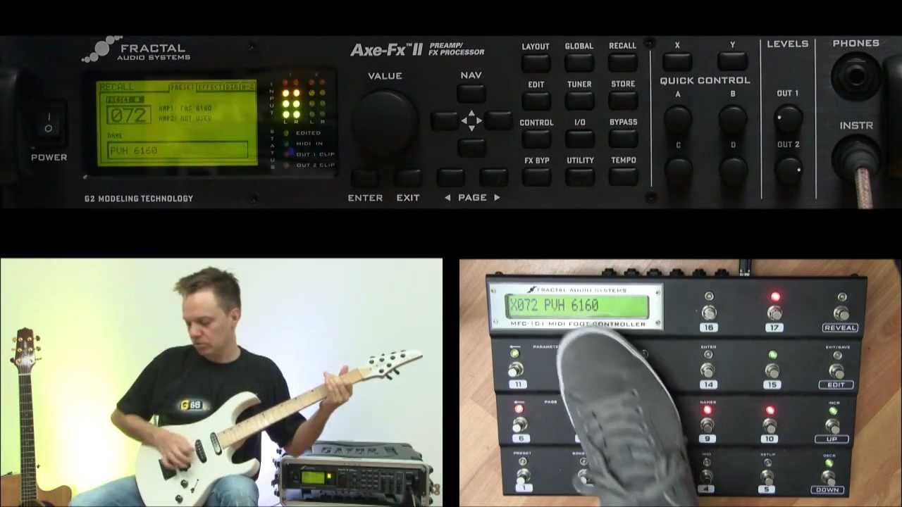 Axe-FX II Tutorial (en):MFC101 Introduction - YouTube