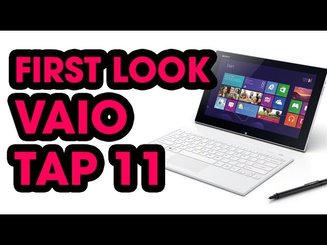 FIRST LOOK | VAIO Tap 11 - YouTube