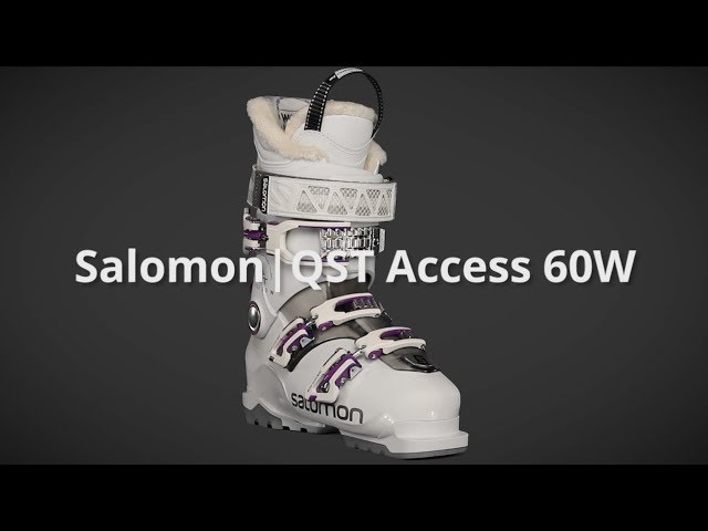 2018 Salomon QST Access 60W Womens Boot Overview by SkisDotCom