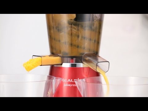 ヘルシオジュースプレッソ オレンジジュース - YouTube