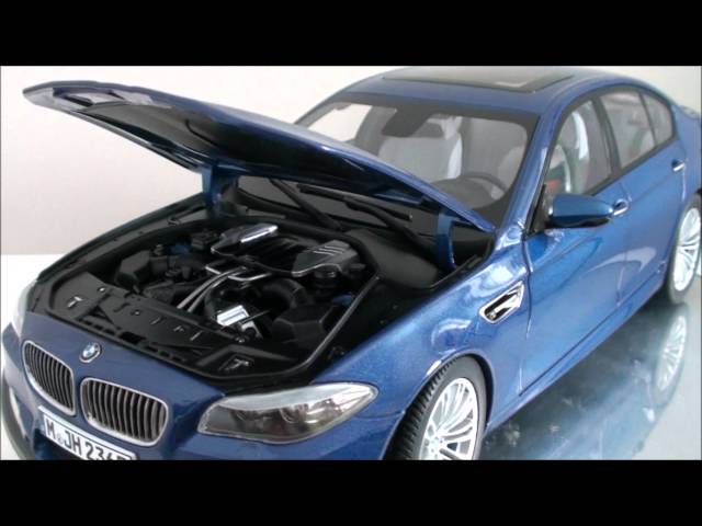 1/18 Paragon 2012 F10 BMW M5 Diecast Model Review - YouTube