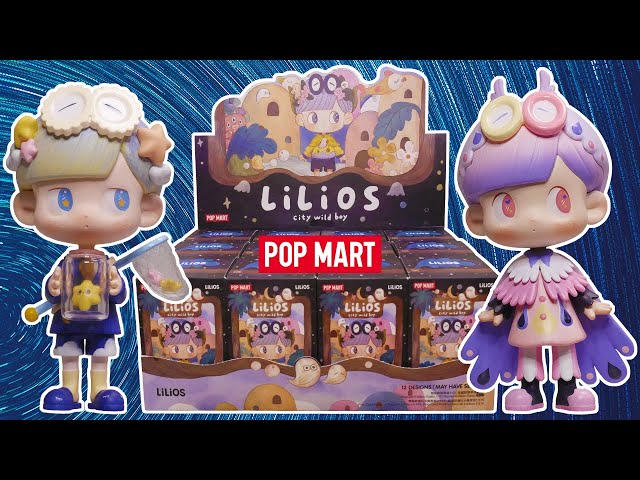 POP MART LiLiOS City Wild Boy Blind Box Unboxing FULL SET - YouTube