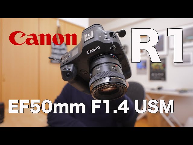 プロも驚愕！Canon R1×EF50mm F1.4 USMで撮影してみた結果… - YouTube