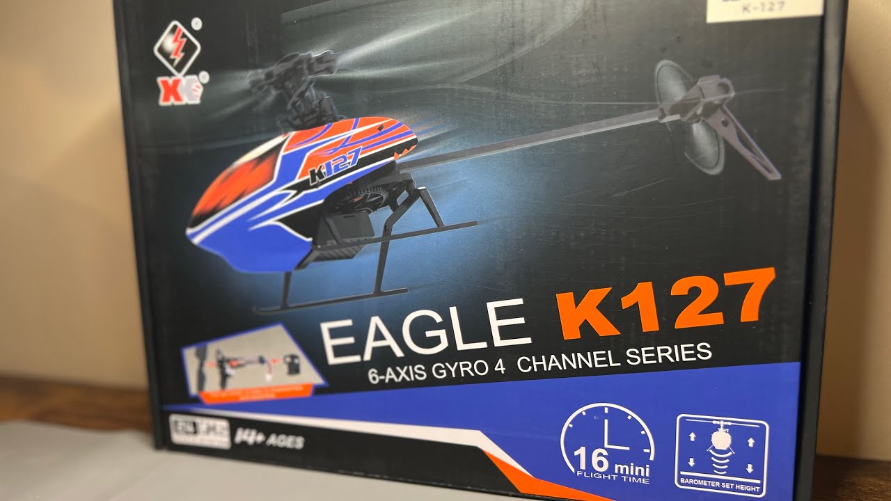 XK Eagle K127 R/C helicopter. - YouTube