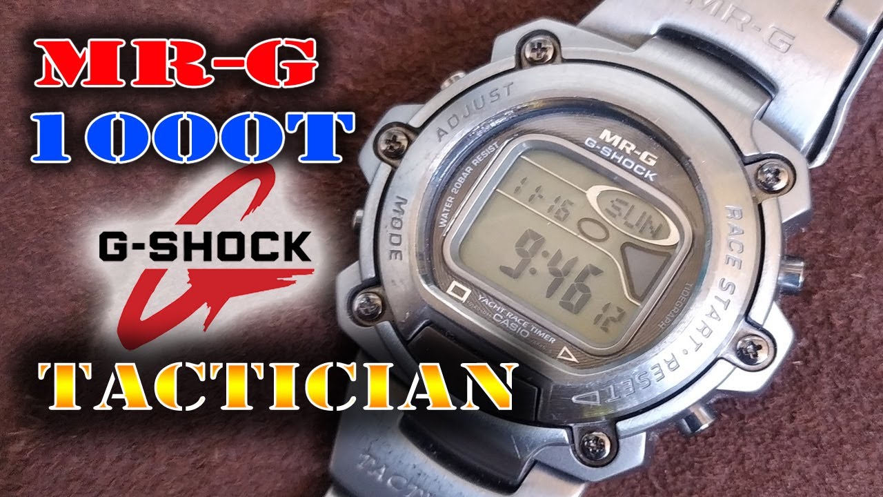 How To Replace Casio G-Shock Battery MRG-1000T Tactician Titanium