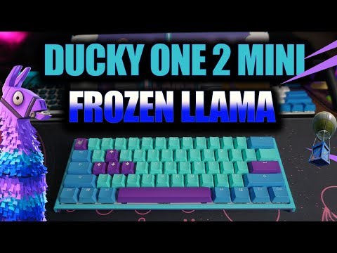 Ducky One 2 Mini - FROZEN LLAMA EDITION! - YouTube