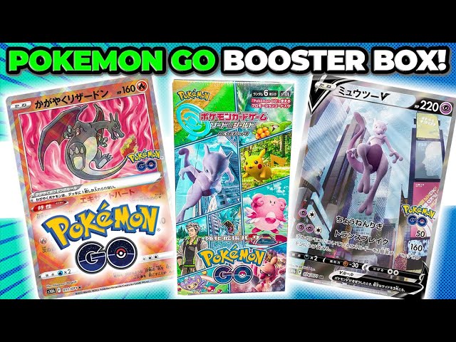 Pokemon GO Japanese Booster Box OPENING! (BEST BOX EVER!) - YouTube