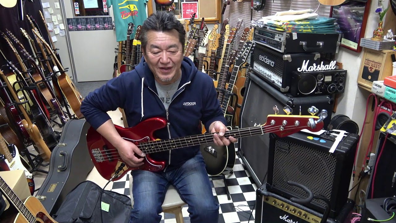 Grass Roots G-JB 初心者にお勧めジャズベースタイプ！ - YouTube