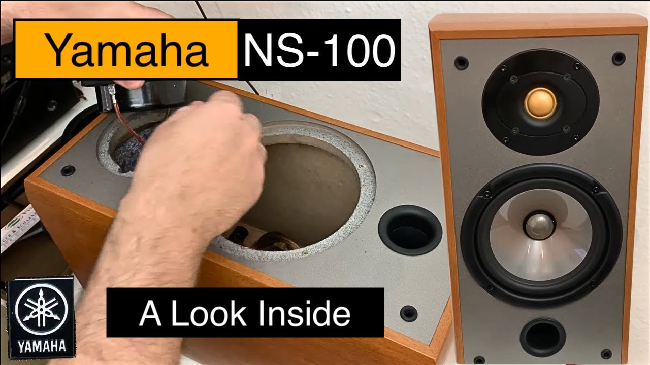 Yamaha NS-100 - A Look Inside + Audio Test - YouTube