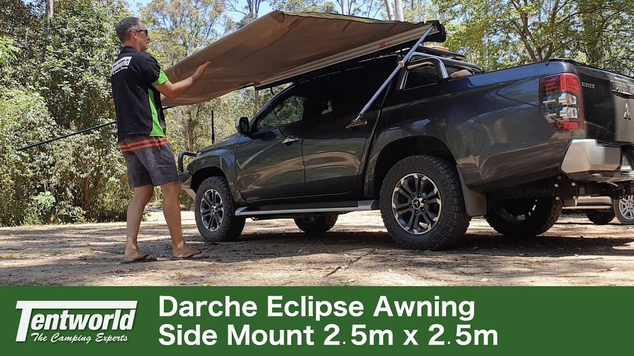 Darche Eclipse Side Awning 2.5 x 2.5m Demonstration, Features