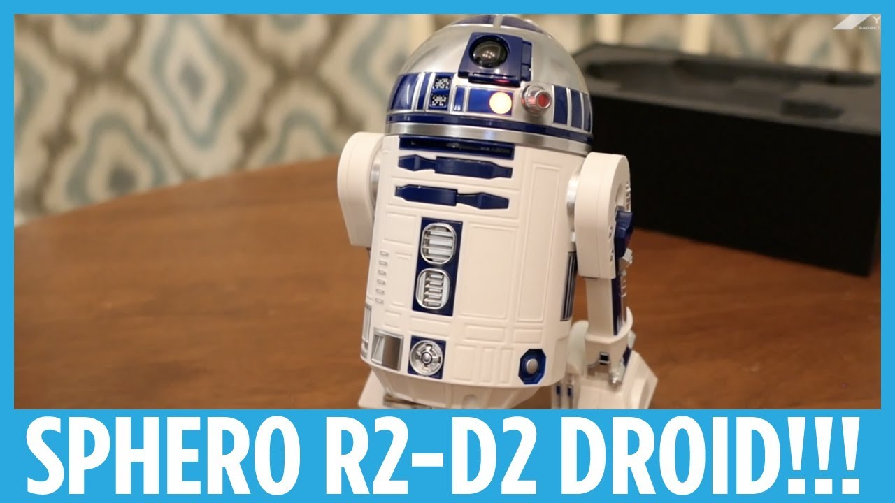 Sphero R2-D2 App-Enabled Droid Hands-on - YouTube