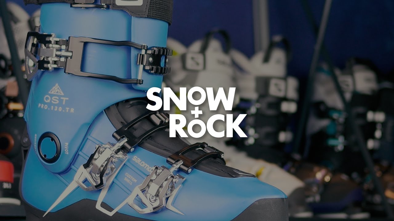 Salomon QST Pro 130 TR 2018 Ski Boot Overview by Snow+Rock - YouTube
