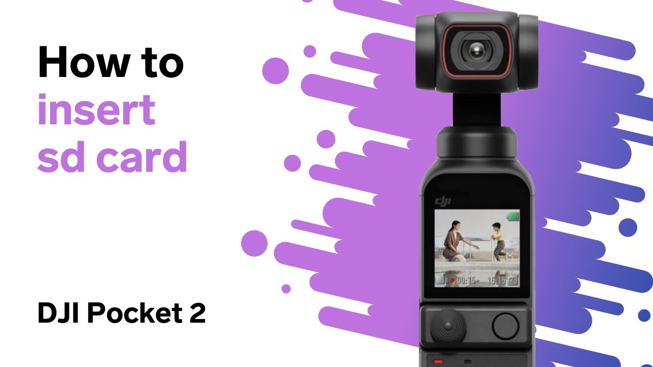 How to Put SD Card in DJI Pocket 2 (How to Insert SD Card) - YouTube