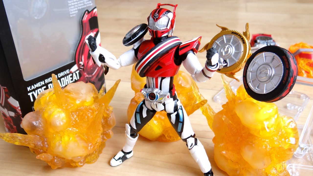 Burst & tire change compatible! S.H.Figuarts Kamen Rider Drive