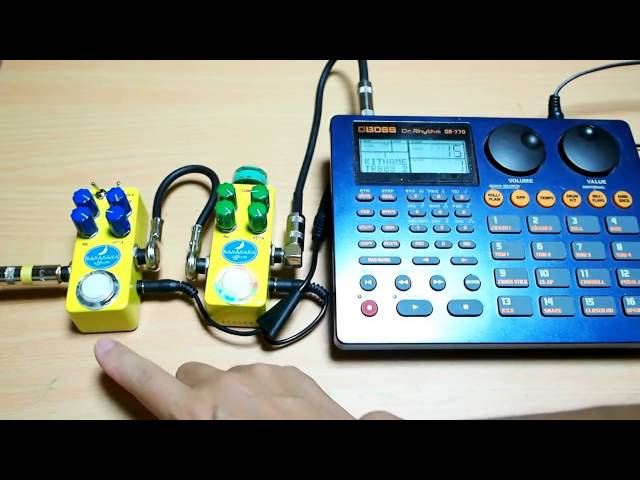 BANANANA effects】AURORA & MANDALA with drum machine - YouTube