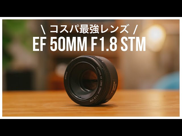 Canon 最強の撒き餌レンズEF50mm F1.8 STMをBMPCC 6Kとα7SIIIで使って