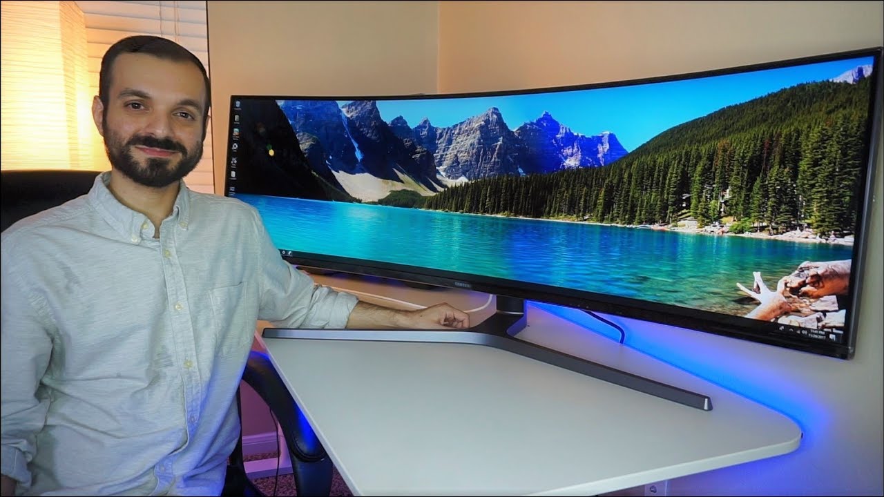 Samsung LC49HG90 - CHG90 Review: Biggest Gaming Monitor! - Is It