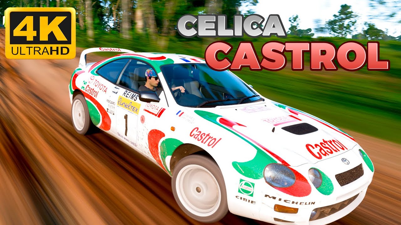 CELICA RALLY CASTROL (Toyota Celica GT-Four) Forza Horizon 5 (4K