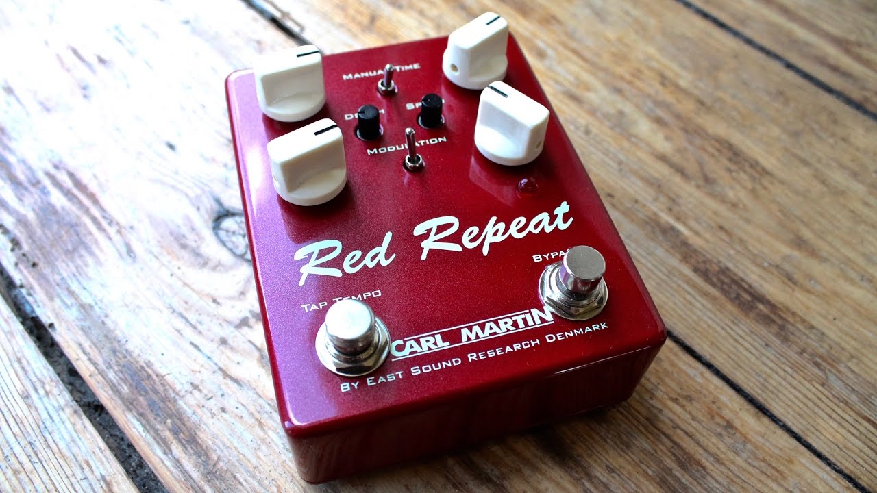 Carl Martin Red Repeat - Demo by Simon Gotthelf - YouTube