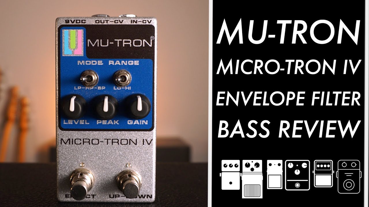 Low-End Reviews // Mu-Tron Micro-Tron IV Bass Demo - YouTube