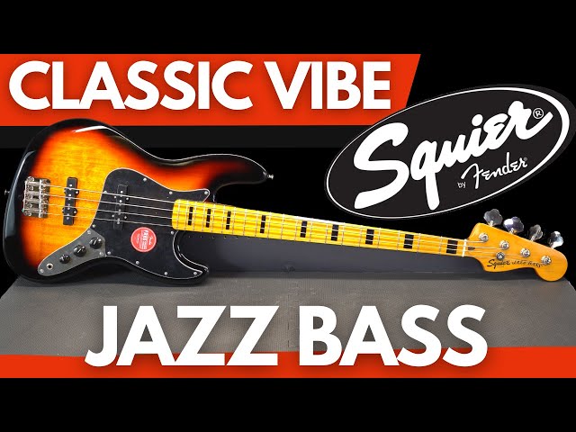 Squier Classic Vibe 70's JAZZ BASS (Full Demo) - YouTube
