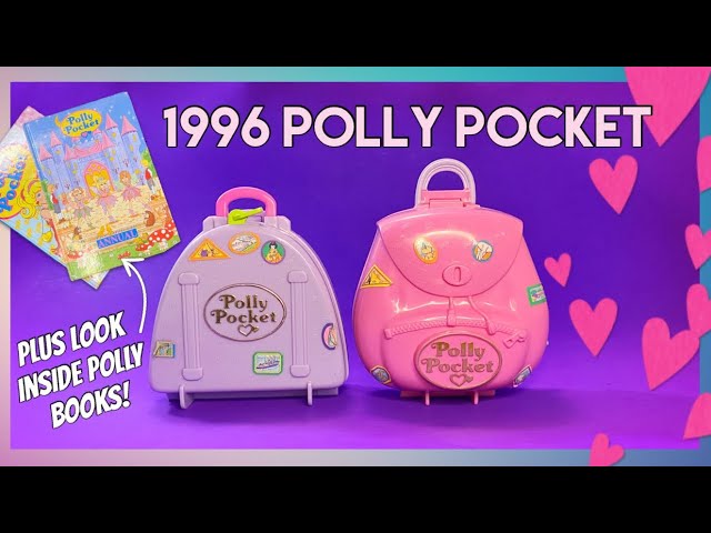 1996 Polly Pocket | Snow Mountain & Jungle Adventure | Vintage