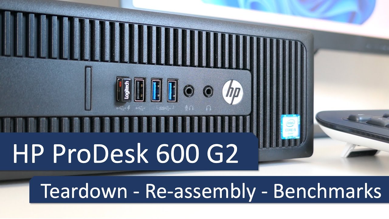 HP ProDesk 600 G2 SFF - Teardown, re-assembly and upgrade - YouTube