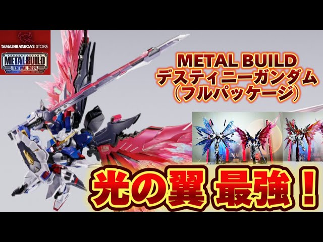 光の翼 最強！】METAL BUILDデスティニーガンダム（フルパッケージ