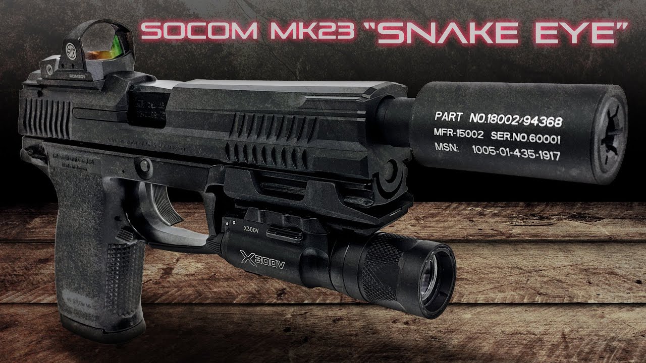 外部ソース 東京マルイ ソーコム mk23 極消音フルカスタム ドラム