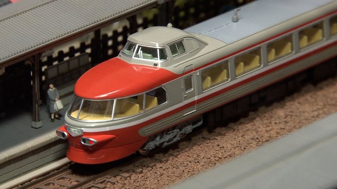 N gauge model railroad KATO Odakyu Romancecar 3100 - YouTube