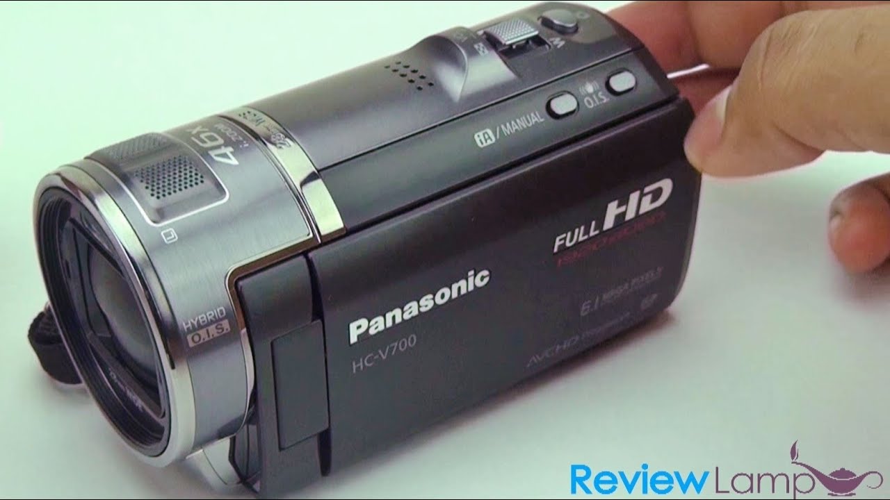 Panasonic HC-V700 Full HD Wide Angle Camcorder Review and Video