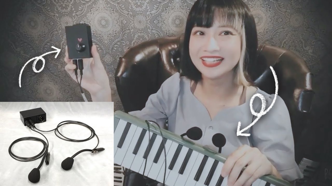 鍵盤ハーモニカ専用マイク「サザンリバー」私は説明書を無視してこう