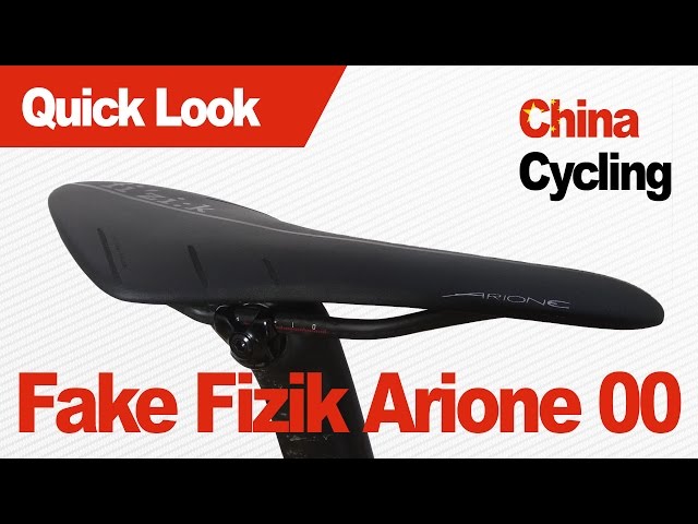 Fake Chinese Fizik Arione 00 R1 Saddle - Quick Look - YouTube