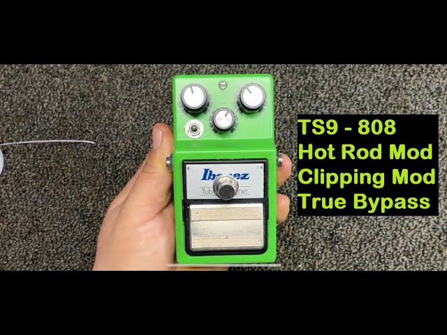JHS Modified TS9 Strong MOD vs Ibanez TS9 - YouTube