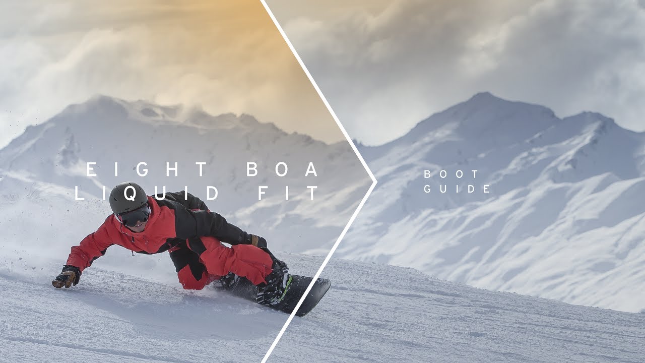 EIGHT BOA LIQUID FIT Snowboard Boots - HEAD - YouTube