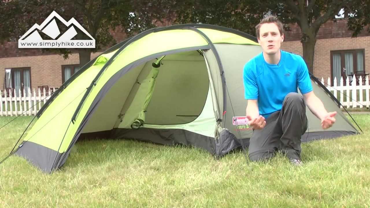 Coleman Tatra Tent Range - www.simplyhike.co.uk - YouTube