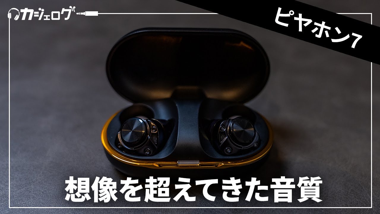 音質最強格のワイヤレスイヤホン「ピヤホン7（AVIOT TE-ZX1-pnk）」を