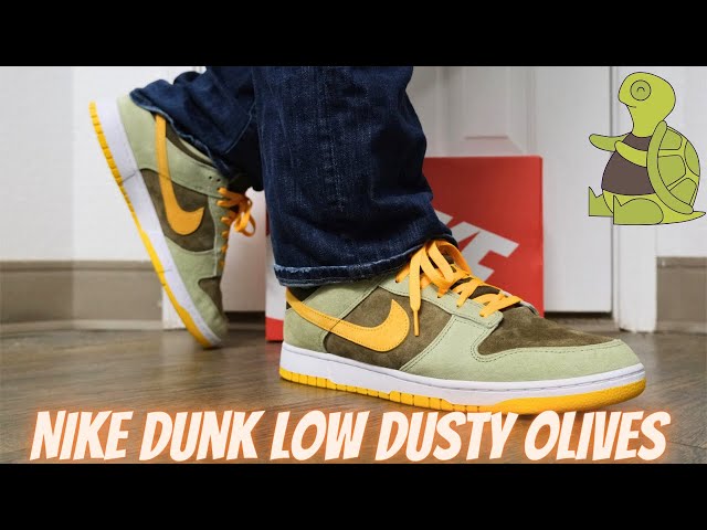 Nike Dunk Low Dusty Olives On Feet Review - YouTube