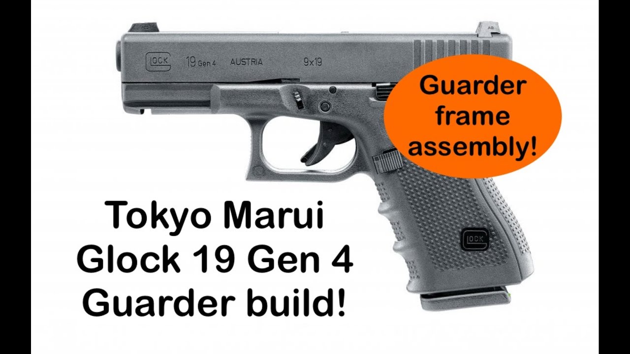 Tokyo Marui Glock 19 Gen 4 Guarder frame installation! #airsoft