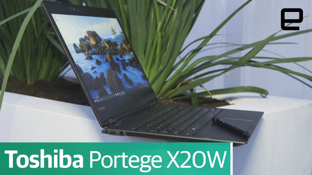 Toshiba Portege X20W: First Look - YouTube