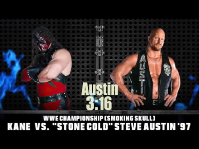 Stone Cold Steve Austin vs. Kane WWE Championship - YouTube