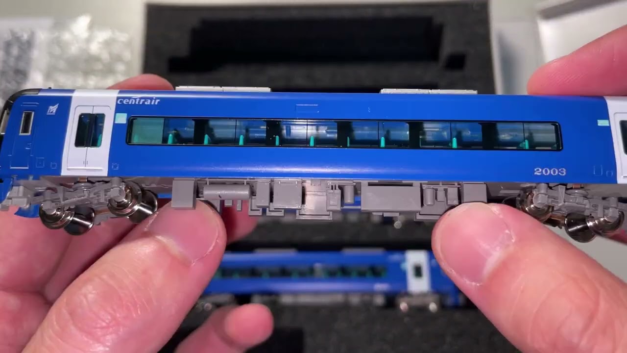 ASMR風開封]GM 50783名鉄2000系（名鉄創業130周年記念・ブルーミュー