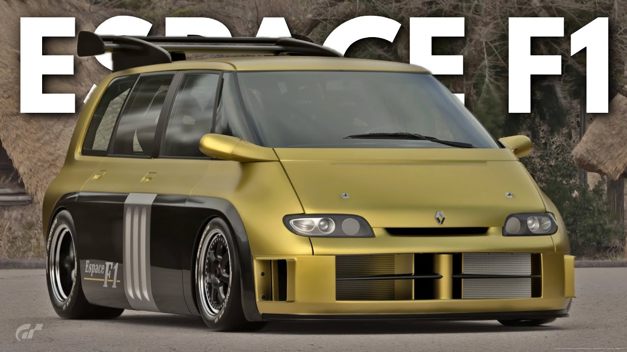 GT7 | '95 Renault Espace F1 Review | Gran Turismo 7 - YouTube