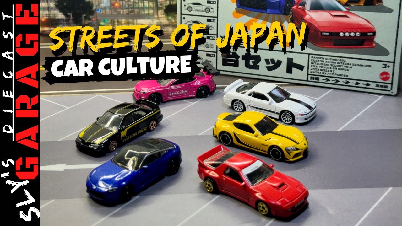 Hot Wheels Streets of Japan Car Culture Multipack (2024) - YouTube